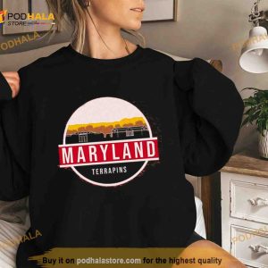 Maryland Terrapins Scenic Skyline Shirt 2