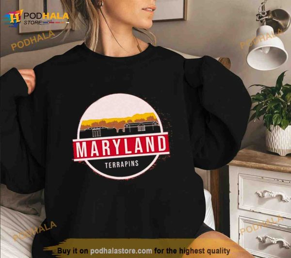 maryland Terrapins SCENIC Skyline Shirt