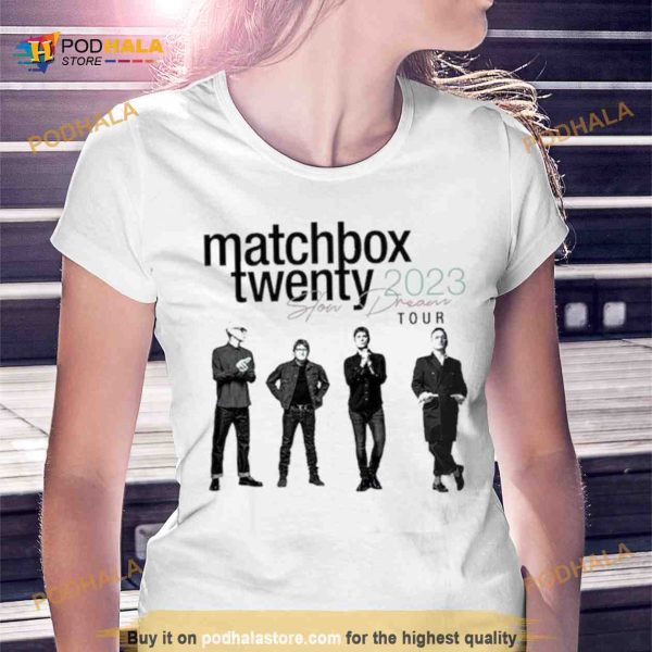 Matchbox Twenty Slow Dream Tour 2023 T Shirt