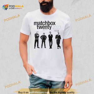Matchbox Twenty Slow Dream Tour 2023 T Shirt 2