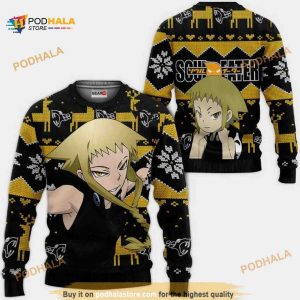 Medusa Gorgon Anime Soul Eater Xmas Ugly Christmas Sweater