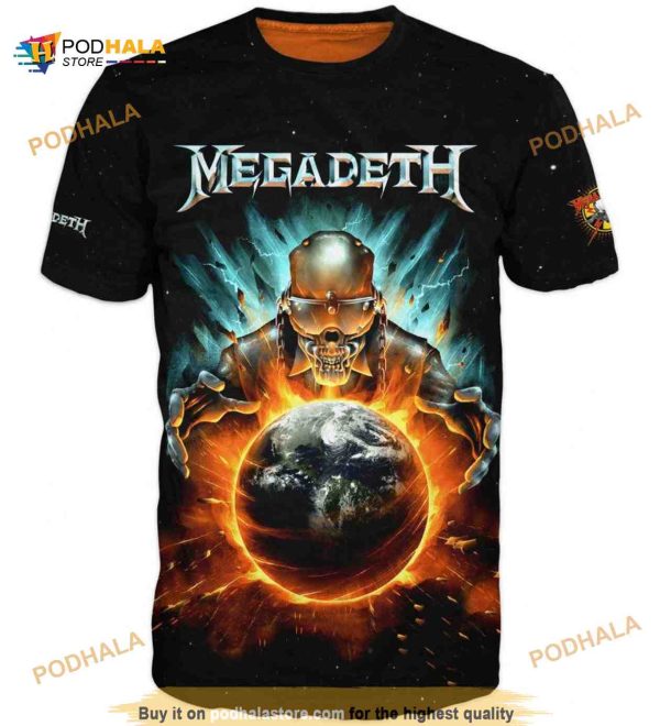 Megadeth 3D Shirt