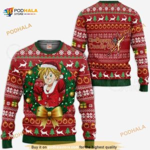 Meliodas Ugly Christmas Seven Deadly Sins Xmas Sweater
