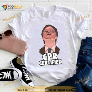 Memes Dwight Cpr Certified The Office Shirt 1