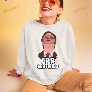 Memes Dwight Cpr Certified The Office Shirt 2