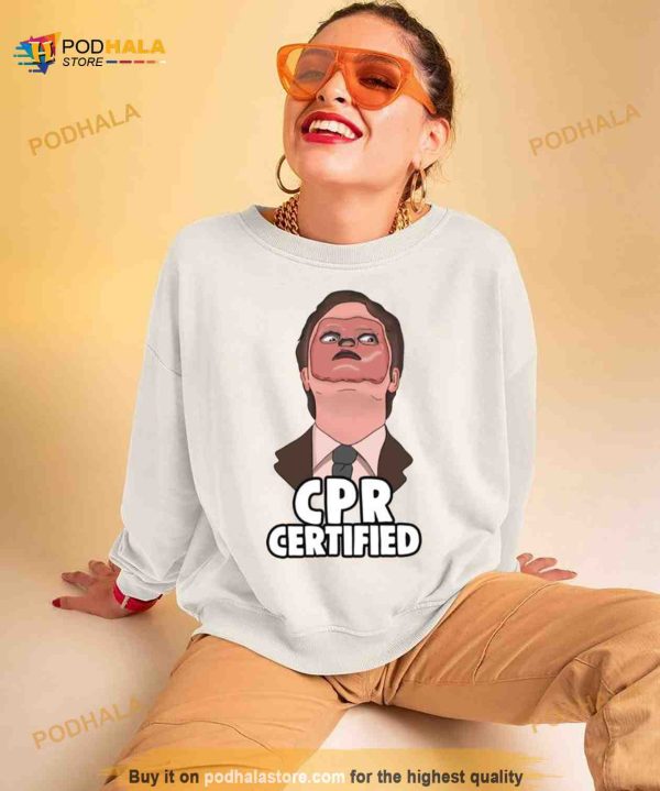 Memes Dwight Cpr Certified The Office Shirt