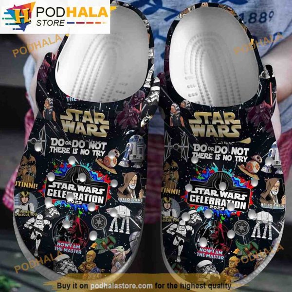 Mens Star Wars 3D Funny Crocs