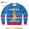 Meowy Christmas Ugly Christmas Wool Sweater