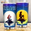 Mermaid And Into The Ocean Gift Travel Coffee Tumbler