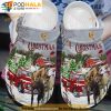 Merry Christmas Horse 3D Funny Crocs