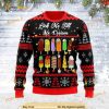 Merry Christmas Lick Me Till Ice Cream Ugly Xmas Wool Sweater
