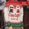 Merry Christmas and 3D Bulldog Funny Ugly Sweater