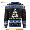 Merry Xmas Let The Good Times Roll Gift For Xmas Party Ugly Christmas Sweater