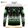 Merry Xmas Xbox 360 Symbol Ugly Christmas Sweater