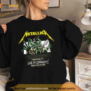 Metallica M72 Arlington TX USA Live In Cinemas World Tour August 18 20 2023 T Shirt