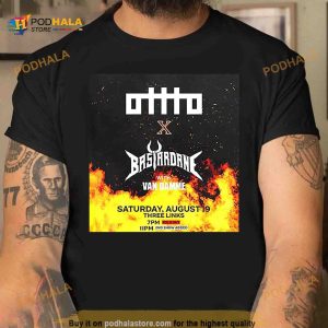 Metallica Takeover Weekend Ottto And Bastardane Saturday Aug 19 2023 Vintage Shirt 2