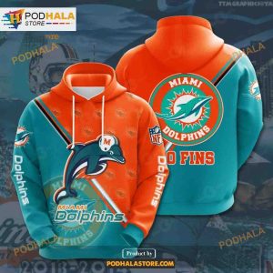 BEST NFL Miami Dolphins, Speicla Camo Realtree Hunting 3D Hoodie