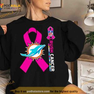 Miami Dolphins Nfl Crush Cancer Shirt 2