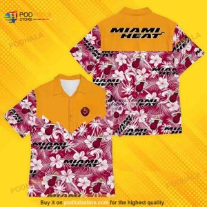Miami Heat NBA Hawaiian Shirt, Aloha Shirt For Beach Lovers