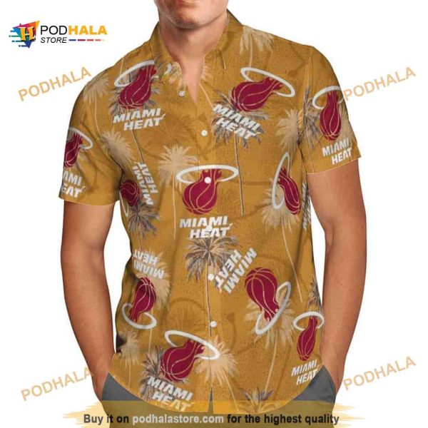 Miami Heat NBA Hawaiian Shirt, Gift For Basketball Players