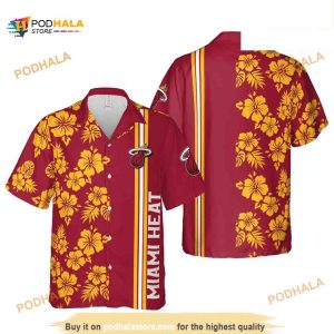 Miami Heat NBA Hawaiian Shirt, Gift For Beach Lovers 2