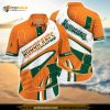 Miami Hurricanes Funny Hawaiian Shirt, Best Gift For College Football Fans