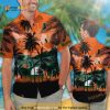 Miami Hurricanes Funny Hawaiian Shirt, Coconut Tree Gift For Beach Trip