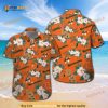 Miami Hurricanes Funny Hawaiian Shirt, Tropical Flower Pattern Summer Beach Gift