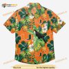 Miami Hurricanes Funny Hawaiian Shirt, Tropical Pattern Summer Beach Gift