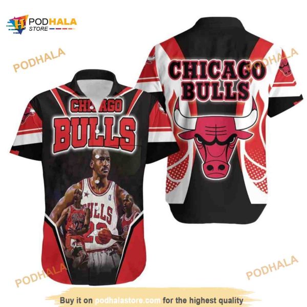 Michael Jordan 23 Chicago Bulls Funny Hawaiian Shirt