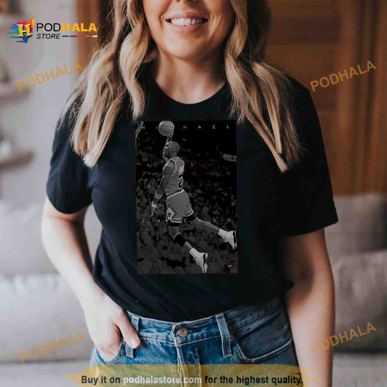 Michael Jordan Poster Shirt Michael Jordan Poster Shirt
