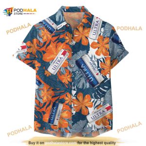 Michelob Ultra Beer Funny Hawaiian Shirt, Beach Lovers Gift
