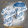 Michelob Ultra Funny Hawaiian Shirt, Blue Hibiscus Flower Gift For Beer Drinkers
