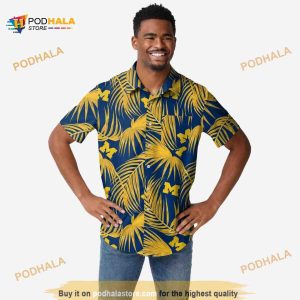 Michigan Wolverines Funny Hawaiian Shirt, Father’s Day Gift For Beach Lovers