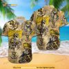 Michigan Wolverines Funny Hawaiian Shirt, Pirates Skull Sport Gift For Dad