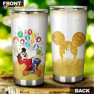 Mickey And Friends Magic Gift Travel Coffee Tumbler, Funny Tumbler