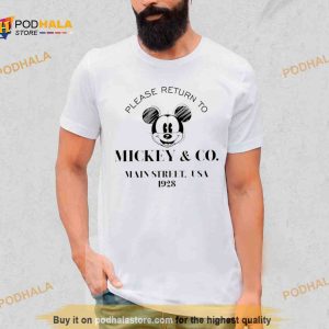 Mickey & Co main street USA 1928 Shirt