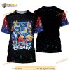 Mickey Fantasia Never Too Old For Blue Black Disney Cartoon Casual 3D Shirt