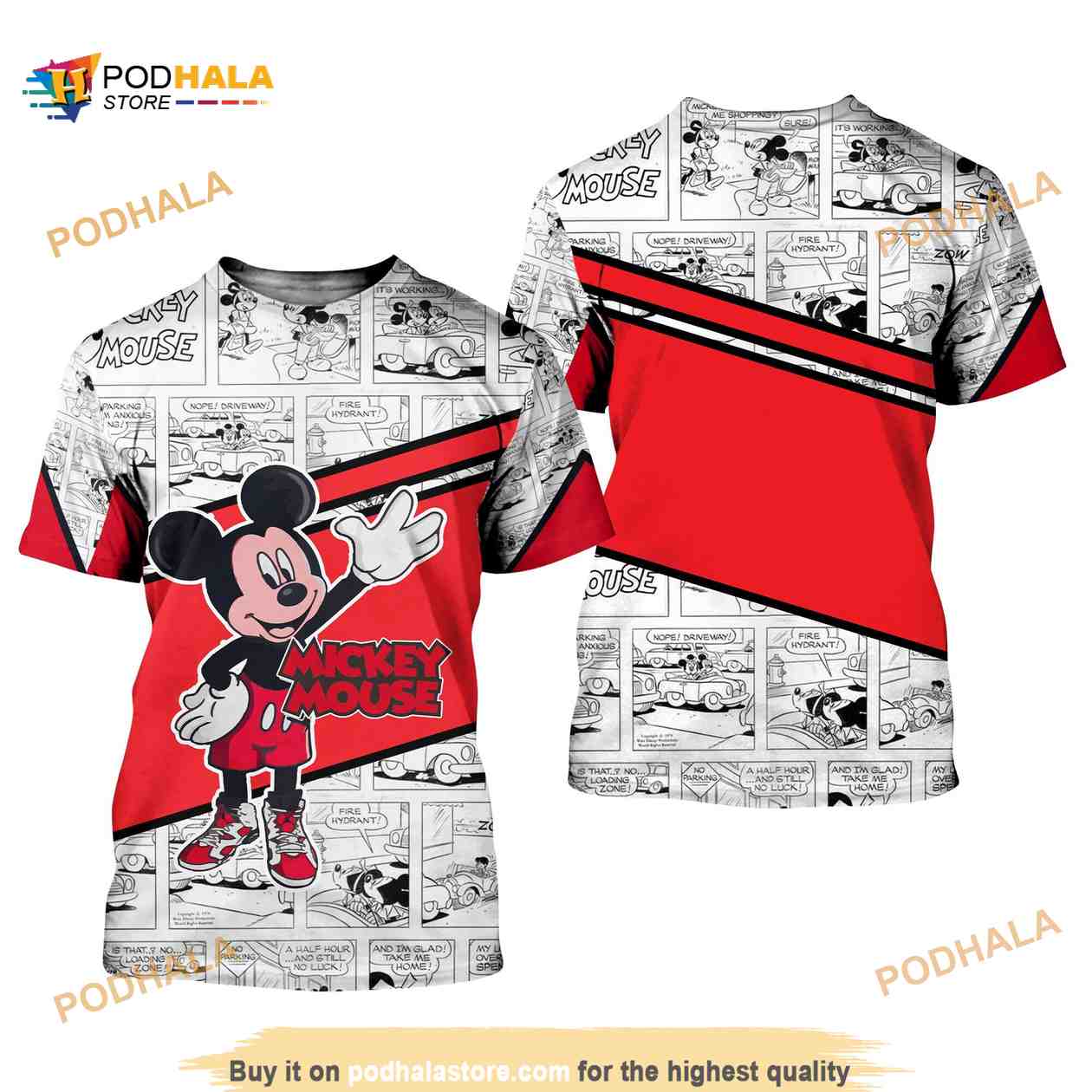 Mickey Mouse Kansas City Chiefs NFL Hawaiian Shirt 3D - Bring Your Ideas,  Thoughts And Imaginations Into Reality Today