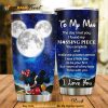 Mickey Mouse To My Man Gift Travel Coffee Tumbler, Funny Tumbler