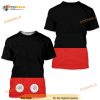 Mickey Mouse Unisex 3D Shirt - Halloween Cosplay Running Costume