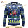 Mighty Morphin Power Rangers Ugly Christmas Sweater