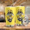 Mighty Morphin Power Rangers Yellow Ranger Coffee Tumbler, Funny Tumbler