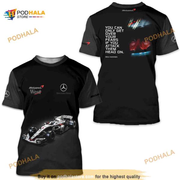 Mika Hakkinen 3D Shirt