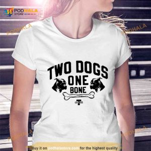 Mike Tomlin Wearing Two Dogs One Bone Shirt