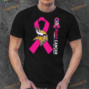 Minnesota Vikings NFL Crush Cancer Shirt