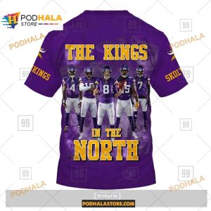 Minnesota Vikings North Champs Shirt NFL Hoodie 3D 4