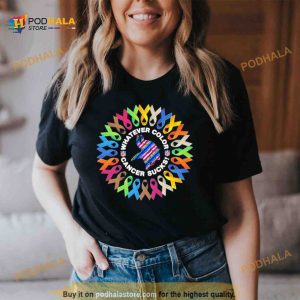 Minnesota Vikings whatever color cancer sucks nfl 2023 Shirt