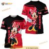 Minnie Mouse Disney Cartoon Casual 3D Shirt