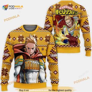 Mirio Togata My Hero Academia Anime Christmas Wool Ugly Sweater